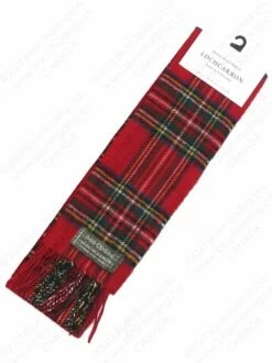 Aero / Lochcarron Tartan 100% Pure Wool Scarf: Stewart Royal Modern