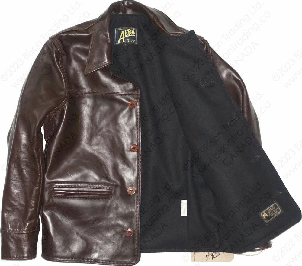 Aero Leather Premier Range 1920s Work Coat 18 Aero Leather Premier Range 1920s Work Coat - Image 16