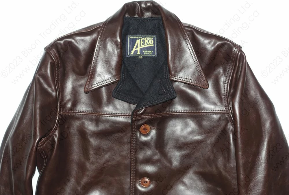 Aero Leather Premier Range 1920s Work Coat 21 Aero Leather Premier Range 1920s Work Coat - Image 19