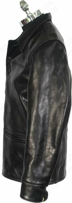 Special Sale: Aero Leather Premier Range 1920s Work Coat - Horween CX Steerhide Black Size 40 16 Special Sale: Aero Leather Premier Range 1920s Work Coat - Horween CX Steerhide Black Size 40 -Bison Trading Shop aero pr1920workcoat steerhide black 40 13 1