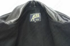 Special Sale: Aero Leather Premier Range 1920s Work Coat - Horween CX Steerhide Black Size 40 27 Special Sale: Aero Leather Premier Range 1920s Work Coat - Horween CX Steerhide Black Size 40 -Bison Trading Shop aero pr1920workcoat steerhide black 40 23