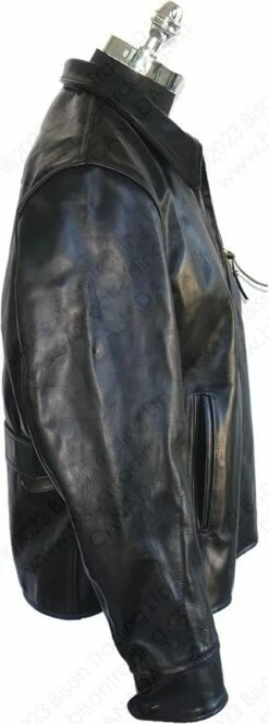 Aero Leather Premier Range 1930s Half Belt 38 Aero Leather Premier Range 1930s Half Belt -Bison Trading Shop aero pr1930hb cxfqhh blk 48 14