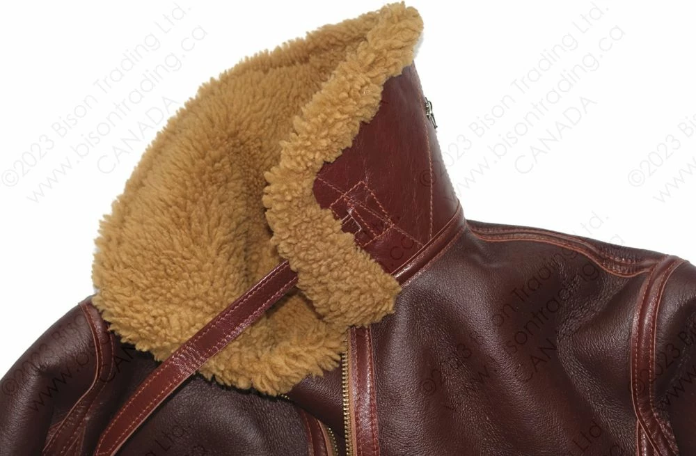 Aero Leather RAF Flying Jacket, Original Pre-War Model Russet 14 Aero Leather RAF Flying Jacket, Original Pre-War Model Russet - Image 12