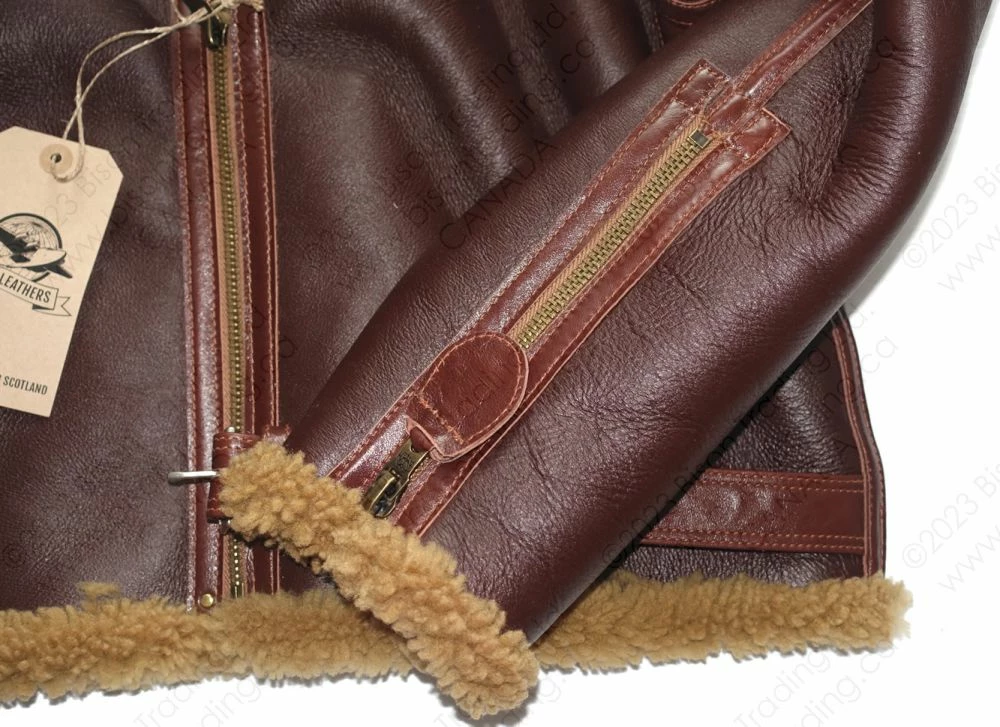 Aero Leather RAF Flying Jacket, Original Pre-War Model Russet 17 Aero Leather RAF Flying Jacket, Original Pre-War Model Russet - Image 15