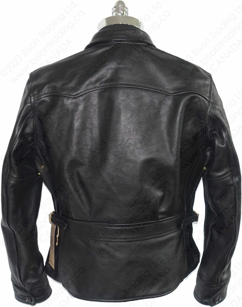 Aero Leather Premier Range 1930s Half Belt 5 Aero Leather Premier Range 1930s Half Belt - Image 3