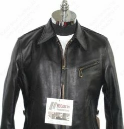 Aero Leather Premier Range 1930s Half Belt 27 Aero Leather Premier Range 1930s Half Belt -Bison Trading Shop aero prhalfbelt vicenza blk 46 16