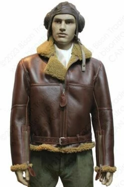 Aero Leather WW2 Fleet Air Arm/Coastal Command Flying Jacket -Bison Trading Shop aero raf hood 03