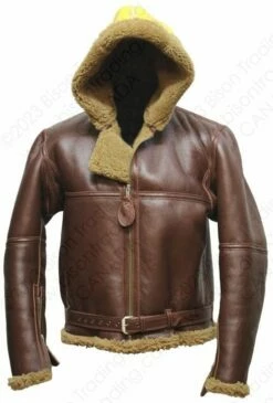 Aero Leather WW2 Fleet Air Arm/Coastal Command Flying Jacket -Bison Trading Shop aero raf hood 04