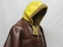 Aero Leather WW2 Fleet Air Arm/Coastal Command Flying Jacket -Bison Trading Shop aero raf hood 05
