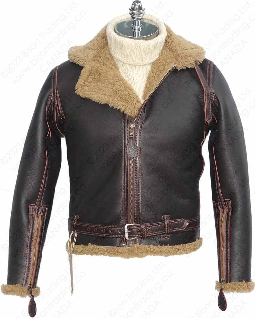 Aero Leather RAF Flying Jacket, Original Pre-War Model Seal 3 Aero Leather RAF Flying Jacket, Original Pre-War Model Seal