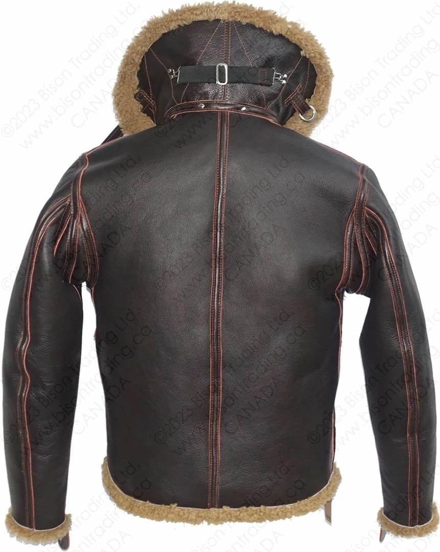 Aero Leather RAF Flying Jacket, Original Pre-War Model Seal 8 Aero Leather RAF Flying Jacket, Original Pre-War Model Seal - Image 6