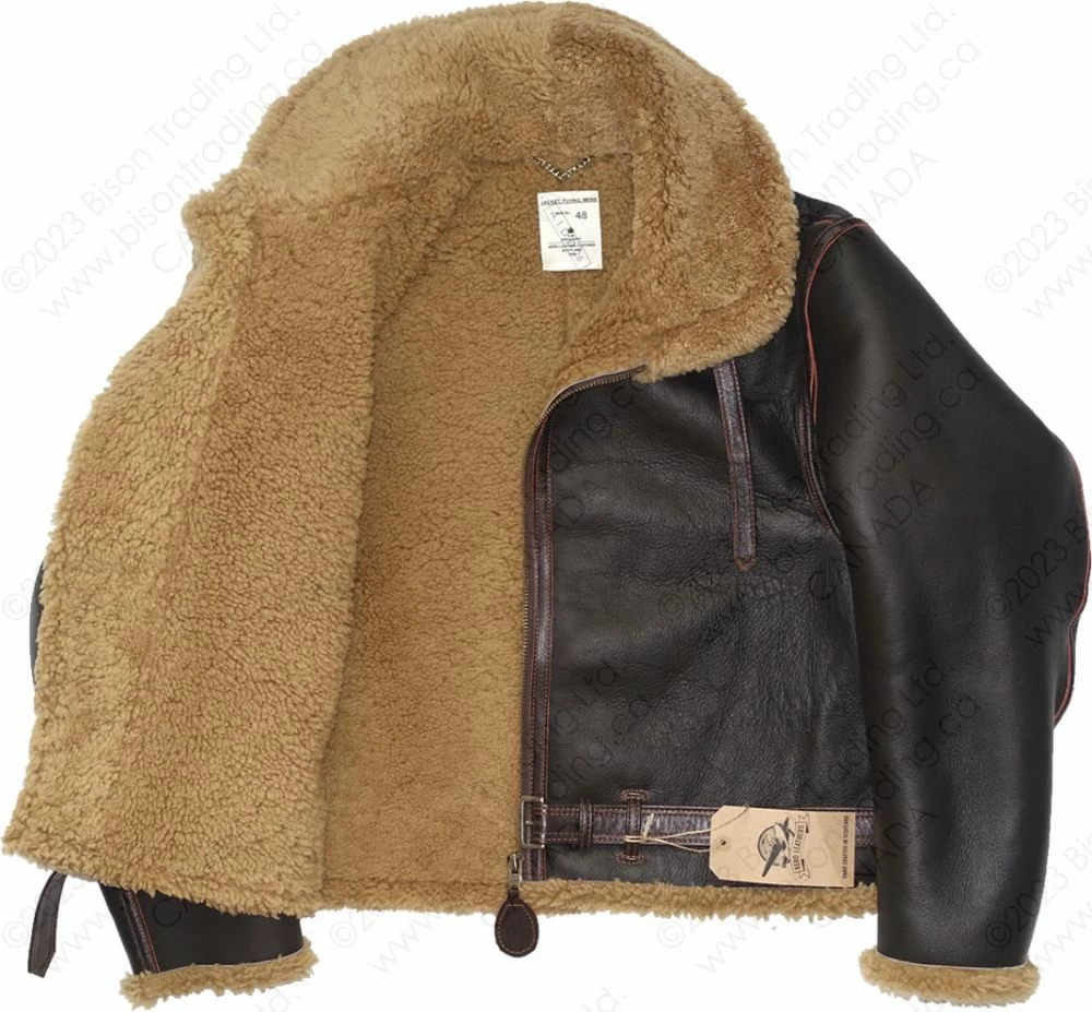 Aero Leather RAF Flying Jacket, Original Pre-War Model Seal 12 Aero Leather RAF Flying Jacket, Original Pre-War Model Seal - Image 10