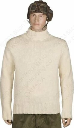 Aero Leather RAF Comforts (Scotland) Natural Heavy Duty Sweater