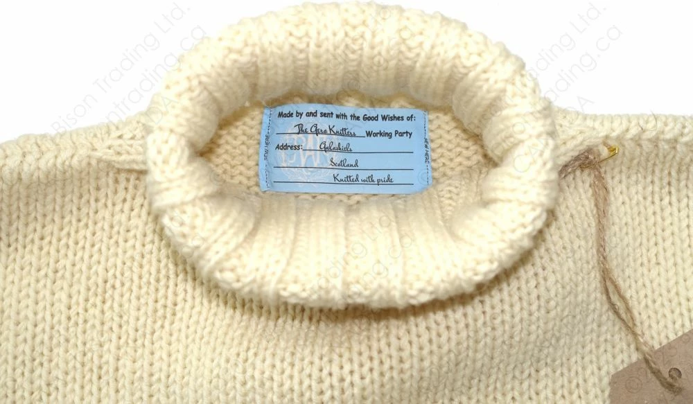 Aero Leather RAF Comforts (Scotland) Natural Heavy Duty Sweater 11 Aero Leather RAF Comforts (Scotland) Natural Heavy Duty Sweater - Image 9