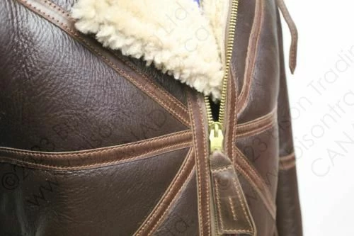 Aero Leather RAF Flying Jacket, Battle Of Britain Model One 6 Aero Leather RAF Flying Jacket, Battle Of Britain Model One - Image 4