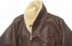 Aero Leather Shawl Collar Barnstormer With Sheepskin Lining 33 Aero Leather Shawl Collar Barnstormer With Sheepskin Lining -Bison Trading Shop aero shawl collar barnstormer 22