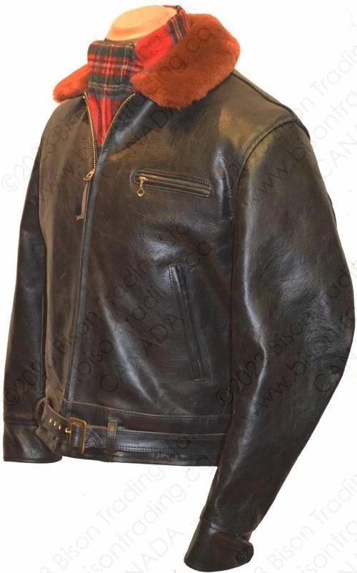 Aero Leather Thunderbay - With Sheepskin Lining 3 Aero Leather Thunderbay - With Sheepskin Lining