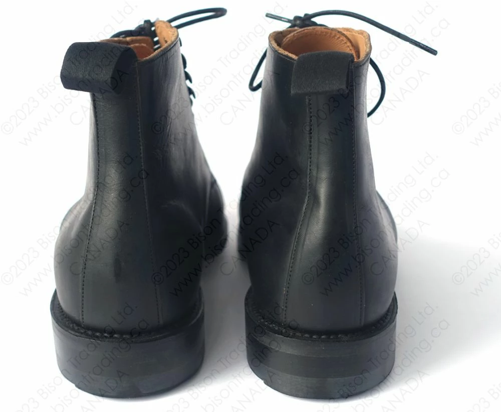 Aero Leather 1920s Style Black "Town" Boots Danite Sole - HORWEEN Leather 7 Aero Leather 1920s Style Black "Town" Boots Danite Sole - HORWEEN Leather - Image 5