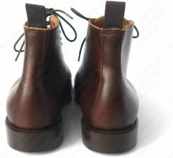 Aero Leather 1920s Style Brown "Town" Boots Danite Sole - HORWEEN Leather 13 Aero Leather 1920s Style Brown "Town" Boots Danite Sole - HORWEEN Leather -Bison Trading Shop aero town danite brown 15