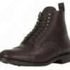 Aero Leather 1920s Style Cordovan "Town" Boots Danite Sole - HORWEEN Leather