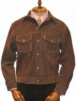 Aero Leather Type III Suede Jean Jacket 557XX 41 Aero Leather Type III Suede Jean Jacket 557XX -Bison Trading Shop aero type3 suede 01a