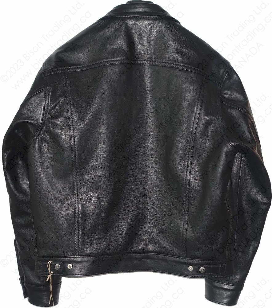 Aero Leather Jean Jacket 557XX Type III Vicenza Horsehide : Troy Mills Blanket Lining 13 Aero Leather Jean Jacket 557XX Type III Vicenza Horsehide : Troy Mills Blanket Lining - Image 11