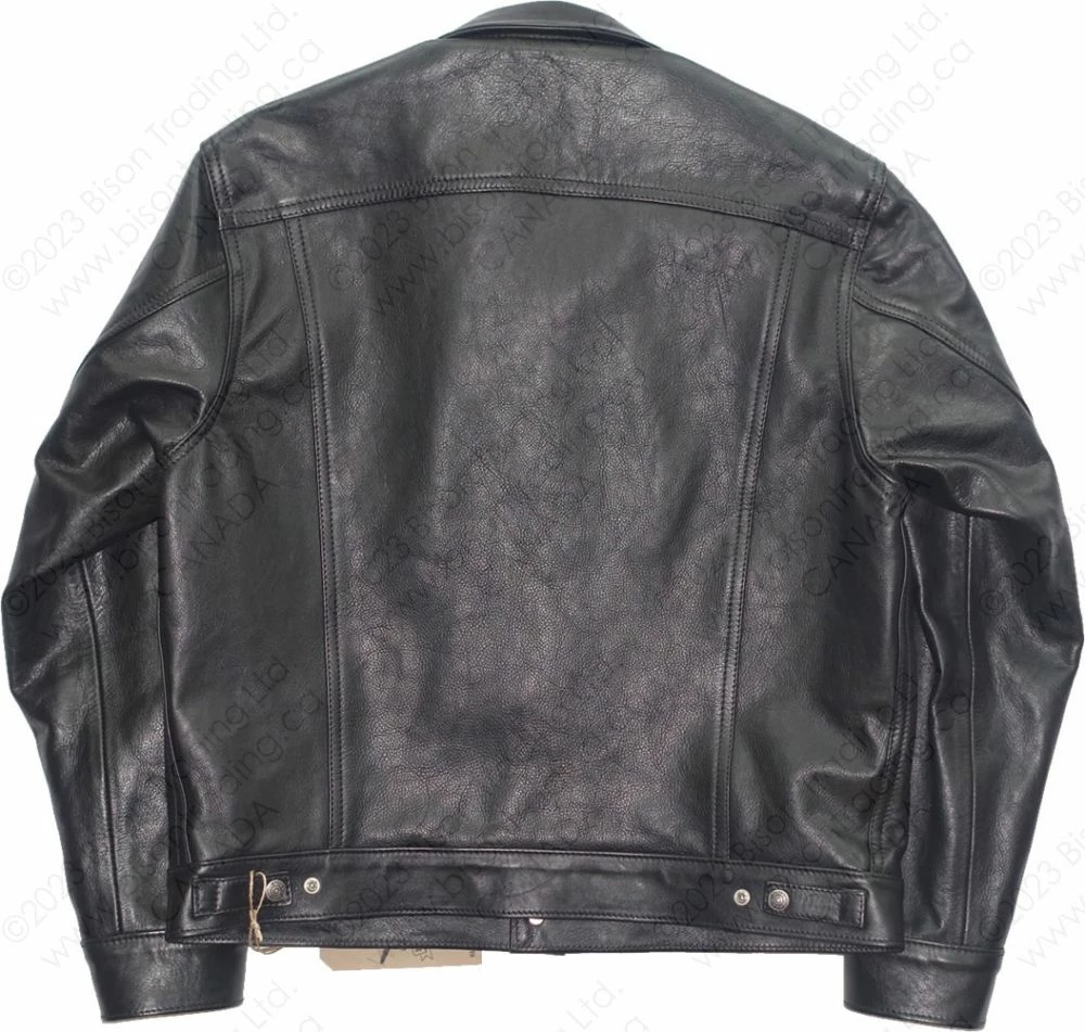 Aero Leather Jean Jacket 557XX Type III Vicenza Horsehide : Troy Mills Blanket Lining 19 Aero Leather Jean Jacket 557XX Type III Vicenza Horsehide : Troy Mills Blanket Lining - Image 17