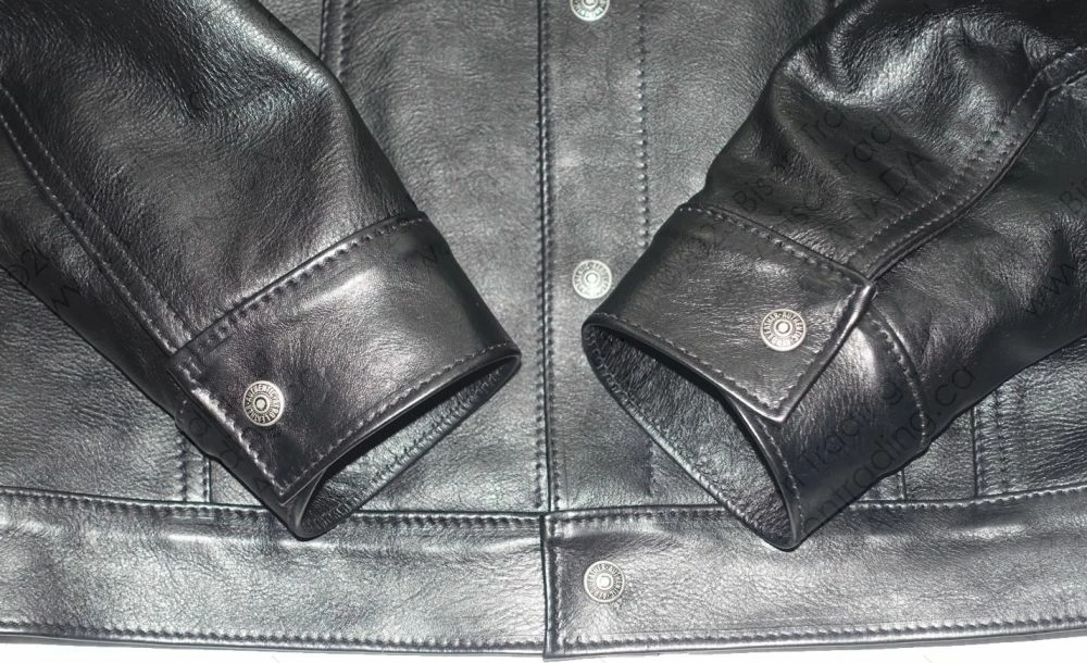 Aero Leather Jean Jacket 557XX Type III Vicenza Horsehide : Troy Mills Blanket Lining 21 Aero Leather Jean Jacket 557XX Type III Vicenza Horsehide : Troy Mills Blanket Lining - Image 19