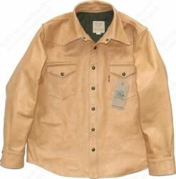Aero Leather Traditional Western Leather Shirt 39 Aero Leather Traditional Western Leather Shirt -Bison Trading Shop aero western shirt 21