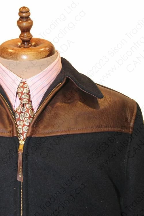 Aero Leather Wool And Horsehide Half Belt 6 Aero Leather Wool And Horsehide Half Belt - Image 4