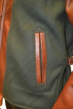 Aero Leather Wool And Horsehide Half Belt 19 Aero Leather Wool And Horsehide Half Belt -Bison Trading Shop aero woolleatherhb 09