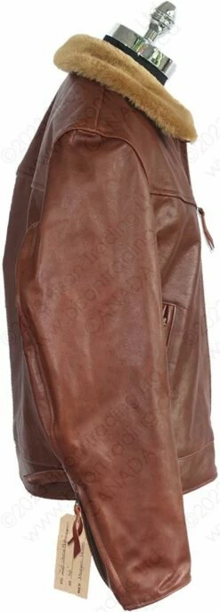 Aero Leather Zip Sleeve Highwayman 24 Aero Leather Zip Sleeve Highwayman -Bison Trading Shop aero ziphighwayman vicenza russet 46 14