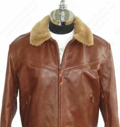 Aero Leather Zip Sleeve Highwayman 26 Aero Leather Zip Sleeve Highwayman -Bison Trading Shop aero ziphighwayman vicenza russet 46 15