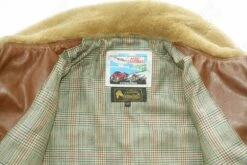 Aero Leather Zip Sleeve Highwayman 34 Aero Leather Zip Sleeve Highwayman -Bison Trading Shop aero ziphighwayman vicenza russet 46 22