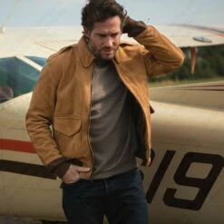 Cockpit USA Gentleman Pilot A-2 Flight Jacket Z21V024 15 Cockpit USA Gentleman Pilot A-2 Flight Jacket Z21V024 -Bison Trading Shop cockpit z21v024 suede a 2 tobacco lifestyle