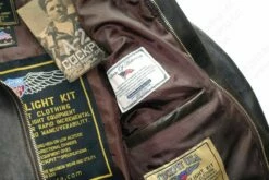 Cockpit USA "100 Mission" A-2 Pilot’s Jacket Z2011A 37 Cockpit USA "100 Mission" A-2 Pilot’s Jacket Z2011A -Bison Trading Shop cockpit 100mission a2 m 24