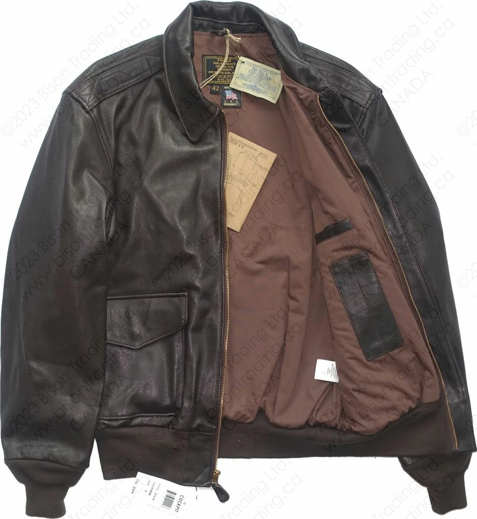 Cockpit USA U.S.A.F. 21st. Century A-2 Jacket Z21V41 12 Cockpit USA U.S.A.F. 21st. Century A-2 Jacket Z21V41 - Image 10