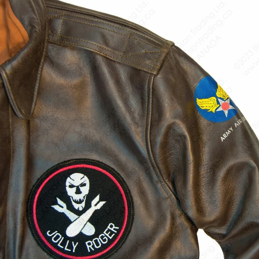 Cockpit USA 40th Anniversary Bottoms Up A-2 Pinup Jacket Z21T008 10 Cockpit USA 40th Anniversary Bottoms Up A-2 Pinup Jacket Z21T008 - Image 8