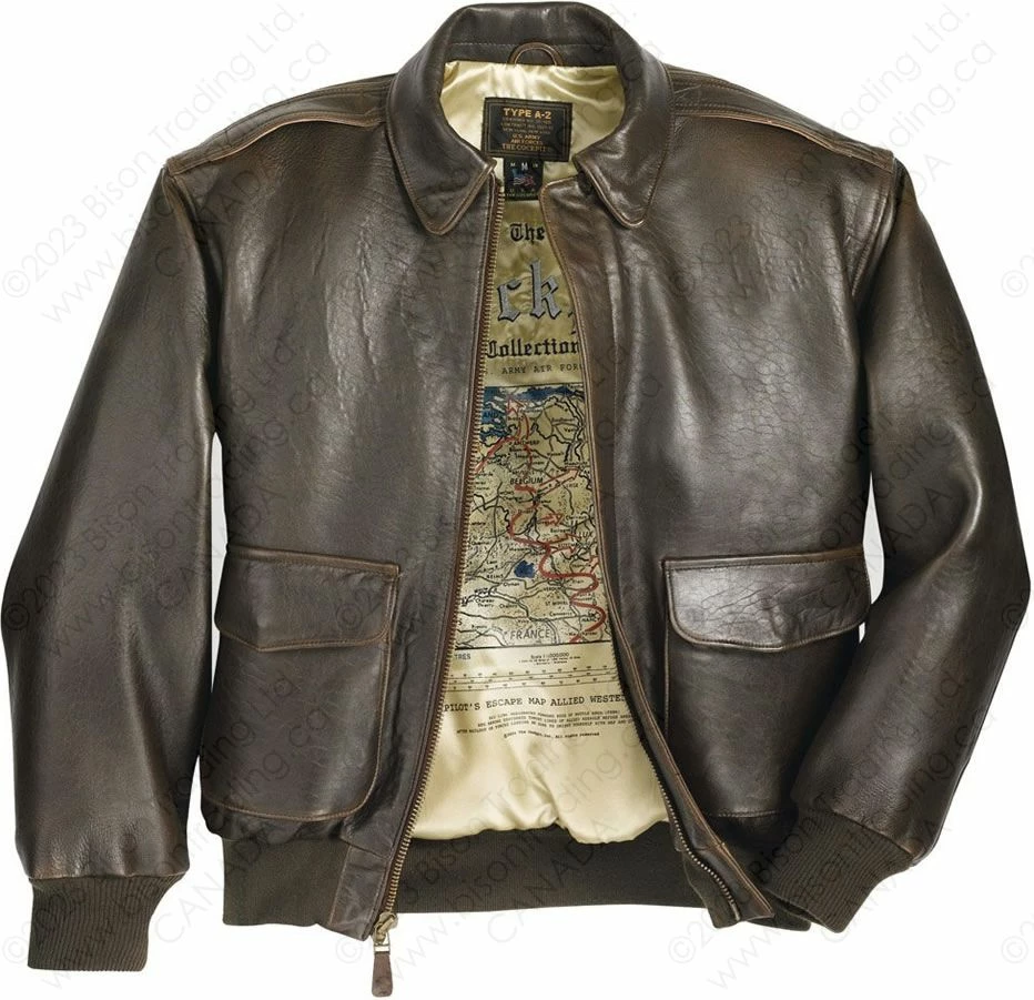 Cockpit USA Las Vegas Lady Pinup A-2 Jacket Z21A002 4 Cockpit USA Las Vegas Lady Pinup A-2 Jacket Z21A002 - Image 2