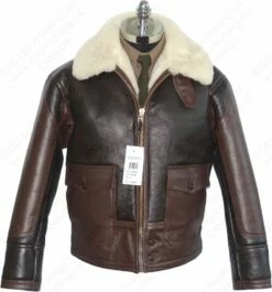 Cockpit USA AN-J-4 Sheepskin Jacket Z42633 29 Cockpit USA AN-J-4 Sheepskin Jacket Z42633 -Bison Trading Shop cockpit anj4 42 18