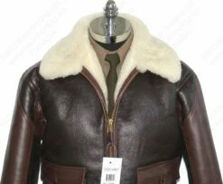 Cockpit USA AN-J-4 Sheepskin Jacket Z42633 30 Cockpit USA AN-J-4 Sheepskin Jacket Z42633 -Bison Trading Shop cockpit anj4 42 19