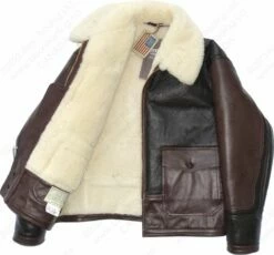 Cockpit USA AN-J-4 Sheepskin Jacket Z42633 35 Cockpit USA AN-J-4 Sheepskin Jacket Z42633 -Bison Trading Shop cockpit anj4 42 24