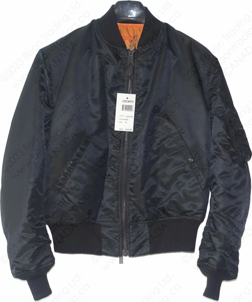 Cockpit USA Authentic MA-1 Bomber Jacket Z24J011D 18 Cockpit USA Authentic MA-1 Bomber Jacket Z24J011D - Image 16