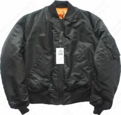 Cockpit USA Authentic MA-1 Bomber Jacket Z24J011D 39 Cockpit USA Authentic MA-1 Bomber Jacket Z24J011D -Bison Trading Shop cockpit authentic ma1 blk 14