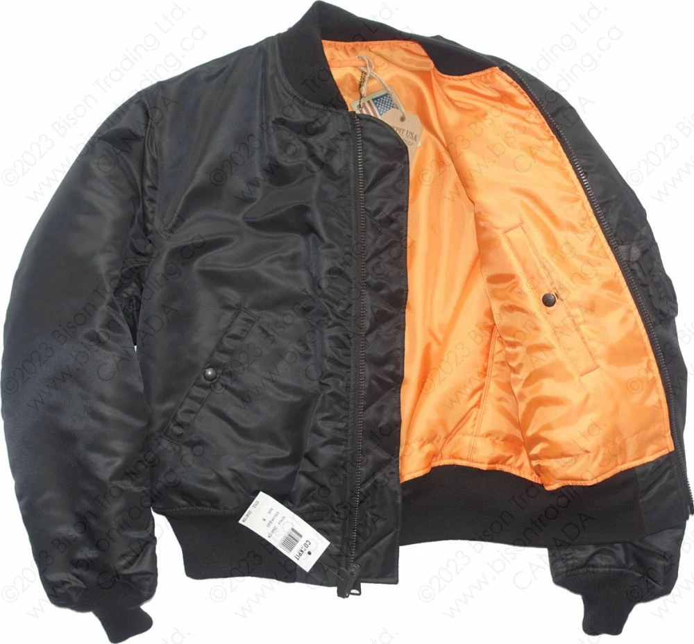 Cockpit USA Authentic MA-1 Bomber Jacket Z24J011D 21 Cockpit USA Authentic MA-1 Bomber Jacket Z24J011D - Image 19