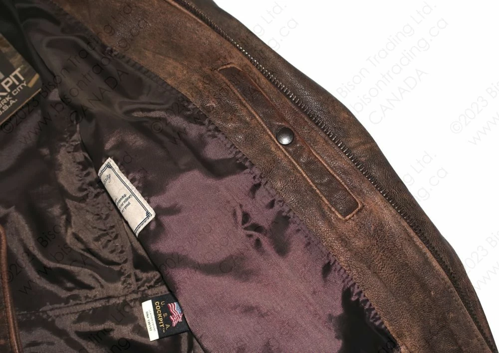 Cockpit USA Avenger G-1 Bomber Jacket © Z21P007 21 Cockpit USA Avenger G-1 Bomber Jacket © Z21P007 - Image 19