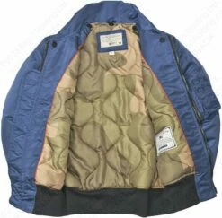 Cockpit USA Women's B-15 Bomber Jacket W74U003 19 Cockpit USA Women's B-15 Bomber Jacket W74U003 -Bison Trading Shop cockpit b15apphire 4