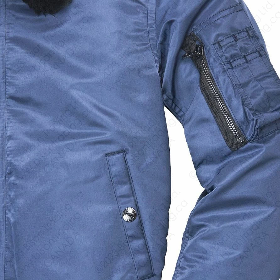 Cockpit USA Women's B-15 Bomber Jacket W74U003 7 Cockpit USA Women's B-15 Bomber Jacket W74U003 - Image 5