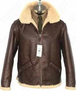 Cockpit USA B-6 Shearling Bomber Jacket Z21U028 26 Cockpit USA B-6 Shearling Bomber Jacket Z21U028 -Bison Trading Shop cockpit b6 z21u028 46 15
