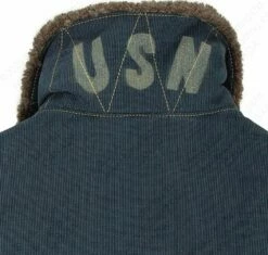 Cockpit USA N1 Bedford Cord Navy Jacket Z26X031 41 Cockpit USA N1 Bedford Cord Navy Jacket Z26X031 -Bison Trading Shop cockpit bedford n1 4